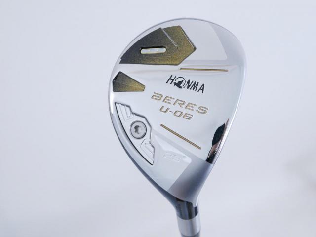 Fairway Wood : Honma : ไม้กระเทย Honma Beres U-06 (ปี 2019) Loft 28 ก้าน ARMRQ X (47) Flex R (2 ดาว)