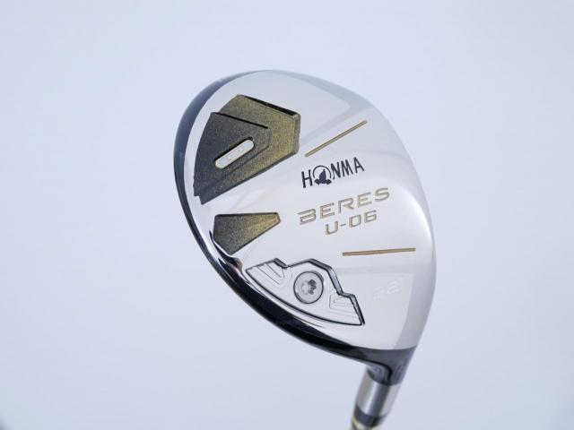 Fairway Wood : Honma : ไม้กระเทย Honma Beres U-06 (ปี 2019) Loft 28 ก้าน ARMRQ X (47) Flex R (2 ดาว)