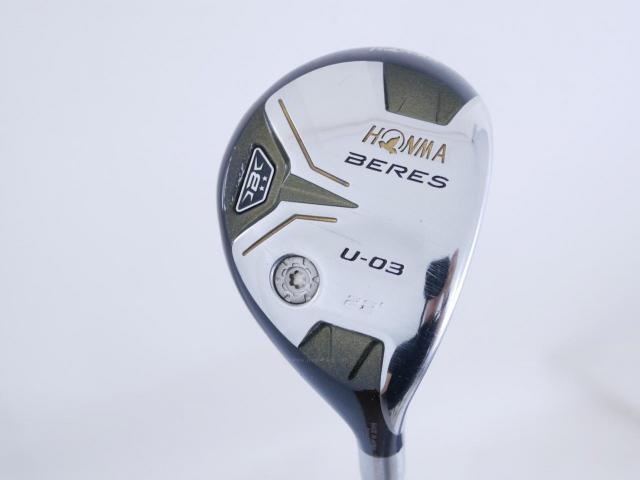 Fairway Wood : Honma : ไม้กระเทย Honma Beres U-03 (ปี 2016) Loft 22 ก้าน ARMRQ 8 (45) Flex R (2 ดาว)