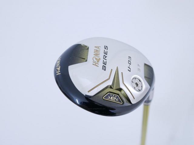 Fairway Wood : Honma : **ก้าน 3 ดาว** ไม้กระเทย Honma Beres U-03 (ออกปี 2015) Loft 28 ก้าน ARMRQ 8 (49) Flex SR (3 ดาว)