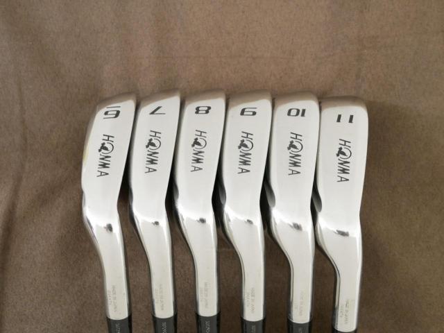 Iron set : Honma : ชุดเหล็ก Honma Bezeal 525 (ออกปี 2016 รุ่นนี้ใบใหญ่ที่สุดของ Honma) มีเหล็ก 6-11 (6 ชิ้น) ก้านเหล็ก NS Pro 950 Flex R