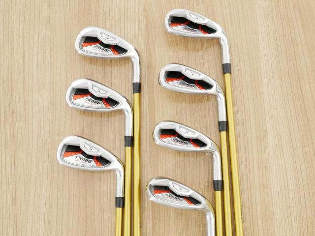 Iron set : Katana : ชุดเหล็ก Katana Sword ATC-589a (หน้าเด้ง) มีเหล็ก 6-Pw,Aw,Sw (7 ชิ้น) ก้านกราไฟต์ Fujikura Speeder 589 Flex R