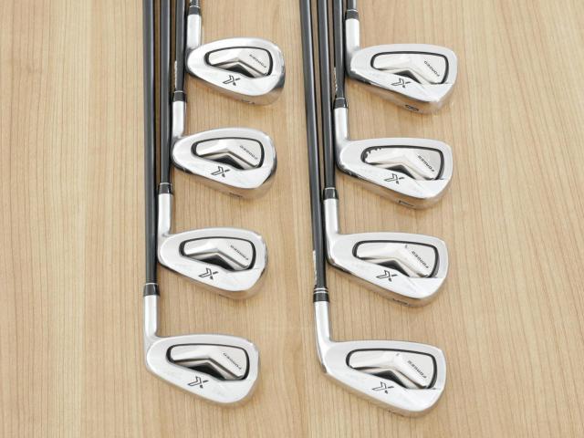 Iron set : XXIO : ชุดเหล็ก XXIO X Forged (รุ่นปี 2021) มีเหล็ก 5-Pw,Aw,Sw (8 ชิ้น) ก้านกราไฟต์ Miyazaki AX-1 Flex S