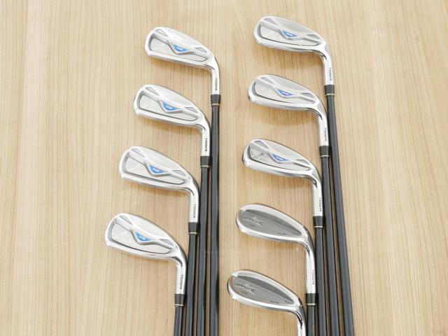 Iron set : Tsuruya : ชุดเหล็ก Tsuruya AXEL GX HM (หน้าเด้ง ตีไกลมาก) มีเหล็ก 5-Pw,Aw,As,Sw (9 ชิ้น) ก้านกราไฟต์ FLex R