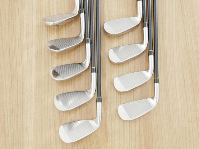 Iron set : Tsuruya : ชุดเหล็ก Tsuruya AXEL GX HM (หน้าเด้ง ตีไกลมาก) มีเหล็ก 5-Pw,Aw,As,Sw (9 ชิ้น) ก้านกราไฟต์ FLex R