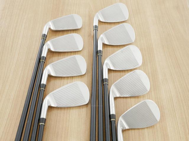 Iron set : Tsuruya : ชุดเหล็ก Tsuruya AXEL GX HM (หน้าเด้ง ตีไกลมาก) มีเหล็ก 5-Pw,Aw,As,Sw (9 ชิ้น) ก้านกราไฟต์ FLex R