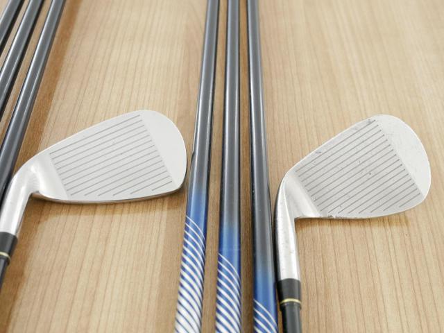 Iron set : Tsuruya : ชุดเหล็ก Tsuruya AXEL GX HM (หน้าเด้ง ตีไกลมาก) มีเหล็ก 5-Pw,Aw,As,Sw (9 ชิ้น) ก้านกราไฟต์ FLex R