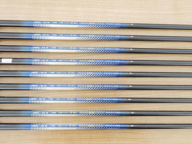 Iron set : Tsuruya : ชุดเหล็ก Tsuruya AXEL GX HM (หน้าเด้ง ตีไกลมาก) มีเหล็ก 5-Pw,Aw,As,Sw (9 ชิ้น) ก้านกราไฟต์ FLex R