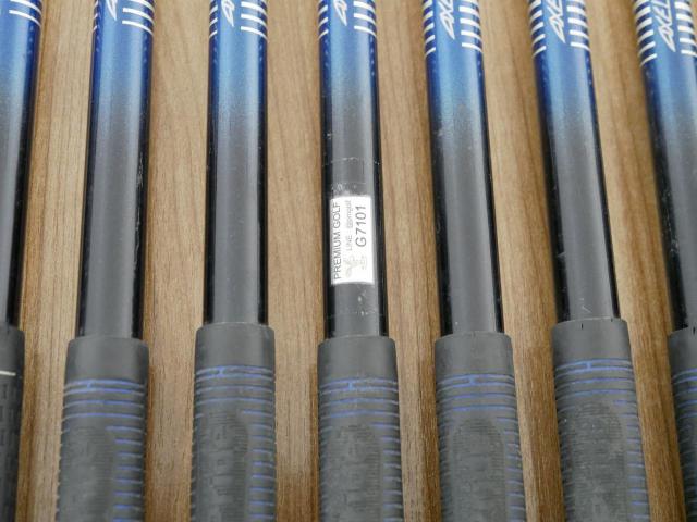 Iron set : Tsuruya : ชุดเหล็ก Tsuruya AXEL GX HM (หน้าเด้ง ตีไกลมาก) มีเหล็ก 5-Pw,Aw,As,Sw (9 ชิ้น) ก้านกราไฟต์ FLex R