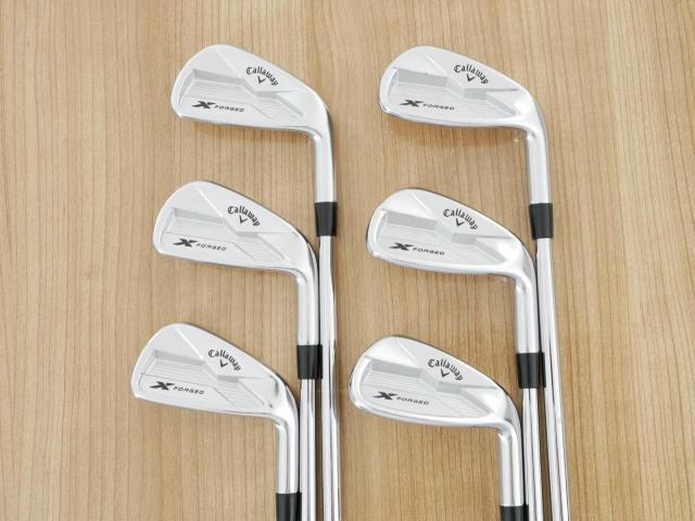 Iron set : Callaway : ชุดเหล็ก Callaway X Forged (ปี 2019) มีเหล็ก 5-Pw (6 ชิ้น) ก้านเหล็ก NS Pro Modus 120 Flex S