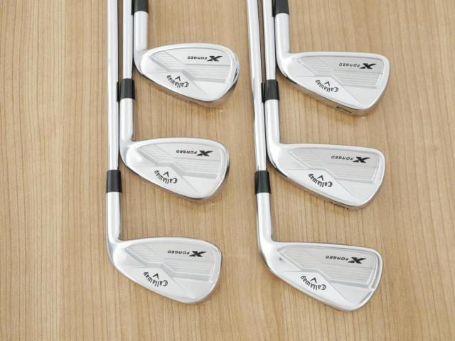Iron set : Callaway : ชุดเหล็ก Callaway X Forged (ปี 2019) มีเหล็ก 5-Pw (6 ชิ้น) ก้านเหล็ก NS Pro Modus 120 Flex S