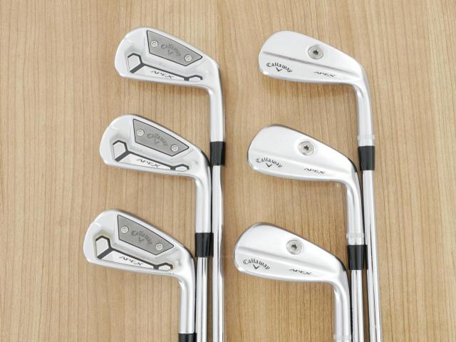 Iron set : Callaway : ชุดเหล็ก Callaway APEX TCB Combo Forged (รุ่นปี 2022) มีเหล็ก 5-Pw (6 ชิ้น) ก้านเหล็ก KBS Tour 120 Flex S