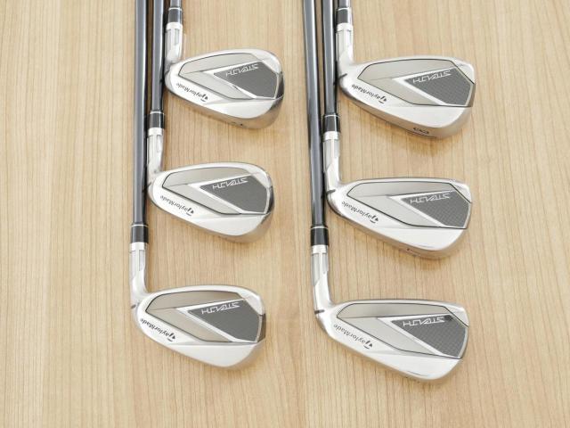 Iron set : Taylormade : ชุดเหล็ก Taylormade Stealth (ออกปี 2022 Japan Spec.) มีเหล็ก 6-Pw,Aw (6 ชิ้น) ก้านกราไฟต์ Mitsubishi Tensei TM60 Flex R