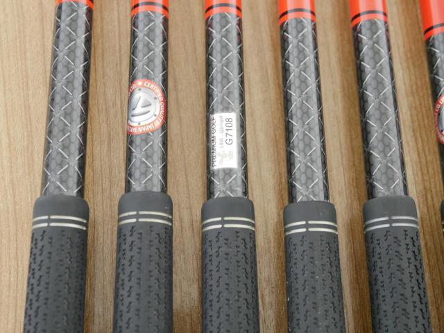 Iron set : Taylormade : ชุดเหล็ก Taylormade Stealth (ออกปี 2022 Japan Spec.) มีเหล็ก 6-Pw,Aw (6 ชิ้น) ก้านกราไฟต์ Mitsubishi Tensei TM60 Flex R