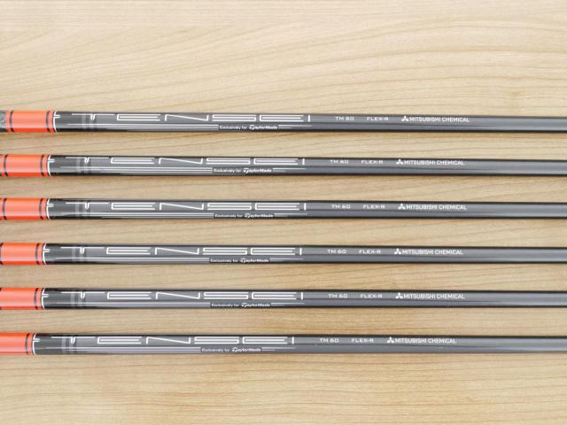Iron set : Taylormade : ชุดเหล็ก Taylormade Stealth (ออกปี 2022 Japan Spec.) มีเหล็ก 6-Pw,Aw (6 ชิ้น) ก้านกราไฟต์ Mitsubishi Tensei TM60 Flex R