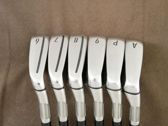 Iron set : Taylormade : ชุดเหล็ก Taylormade Stealth (ออกปี 2022 Japan Spec.) มีเหล็ก 6-Pw,Aw (6 ชิ้น) ก้านกราไฟต์ Mitsubishi Tensei TM60 Flex R