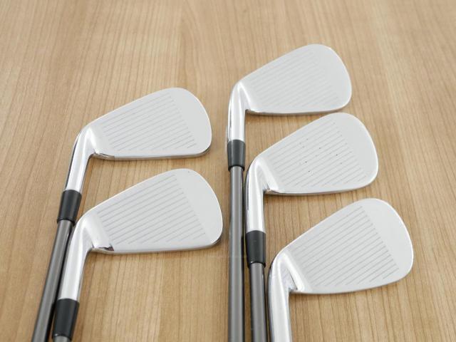 Iron set : Taylormade : ชุดเหล็ก Taylormade SLDR มีเหล็ก 6-Pw (5 ชิ้น) ก้านกราไฟต์ Flex R