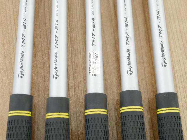 Iron set : Taylormade : ชุดเหล็ก Taylormade SLDR มีเหล็ก 6-Pw (5 ชิ้น) ก้านกราไฟต์ Flex R