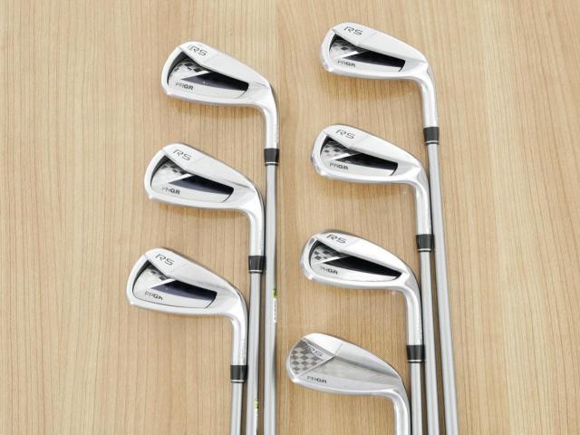 Iron set : PRGR : ชุดเหล็ก PRGR RS Titanium Face (ออกปี 2017 ตีไกล) มีเหล็ก 5-Pw,Aw (7 ชิ้น) ก้านกราไฟต์ M-40 (Flex SR)