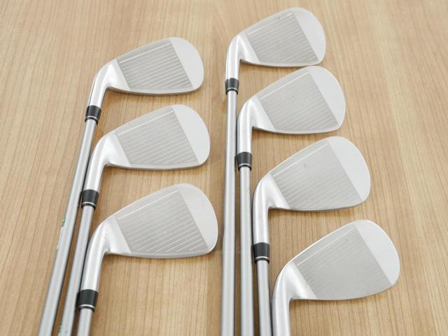 Iron set : PRGR : ชุดเหล็ก PRGR RS Titanium Face (ออกปี 2017 ตีไกล) มีเหล็ก 5-Pw,Aw (7 ชิ้น) ก้านกราไฟต์ M-40 (Flex SR)