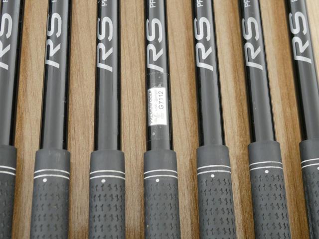 Iron set : PRGR : ชุดเหล็ก PRGR RS Titanium Face (ออกปี 2017 ตีไกล) มีเหล็ก 5-Pw,Aw (7 ชิ้น) ก้านกราไฟต์ M-40 (Flex SR)