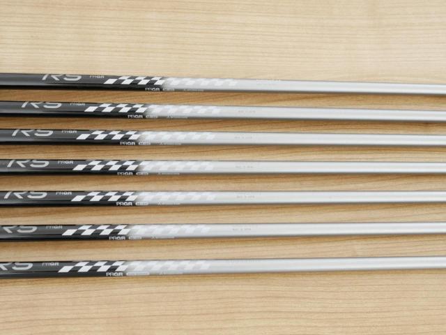 Iron set : PRGR : ชุดเหล็ก PRGR RS Titanium Face (ออกปี 2017 ตีไกล) มีเหล็ก 5-Pw,Aw (7 ชิ้น) ก้านกราไฟต์ M-40 (Flex SR)