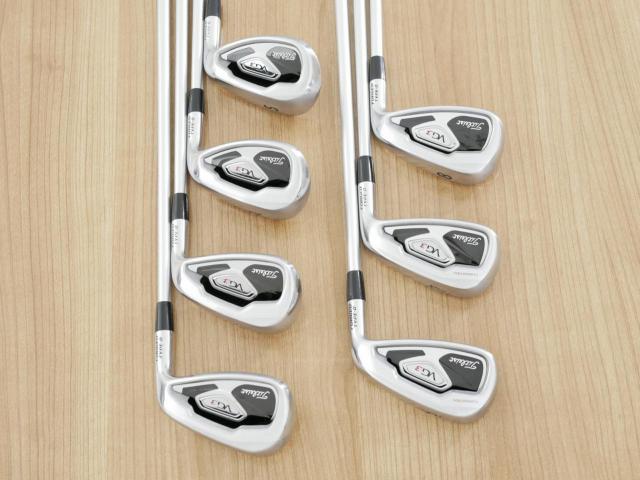 Iron set : Titleist : ชุดเหล็ก Titleist VG3 Type D Forged (ปี 2017 Japan Spec. ตีง่ายและไกลที่สุดของ Titleist) มีเหล็ก 6-Pw,Aw,Sw (7 ชิ้น) ก้านกราไฟต์ Mitsubishi VGI Flex R