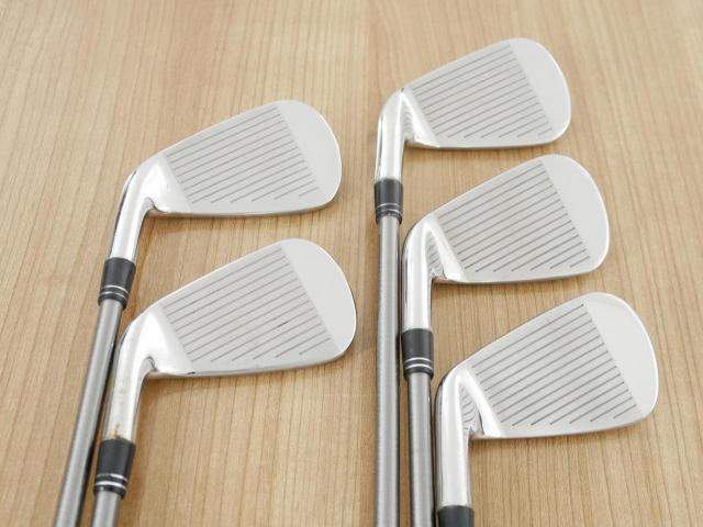 Iron set : Callaway : ชุดเหล็ก Callaway Paradym Ai Smoke Max Fast (ออกปี 2024 ตีง่ายมาก ไกล Japan Spec.) มีเหล็ก 6-Pw (5 ชิ้น) ก้าน Steelfiber i70 Flex R