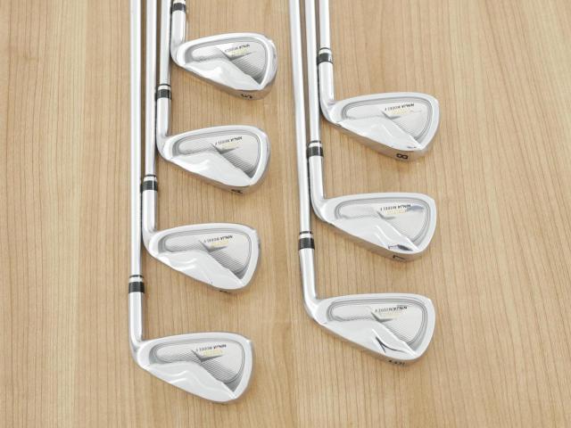 Iron set : Katana : ชุดเหล็ก Katana Voltio NINJA Model V (ปี 2020 หน้าเด้ง ตีไกล) มีเหล็ก 6-Pw,Aw,Sw (7 ชิ้น) ก้านกราไฟต์ Fujikura Voltio 40 Flex R