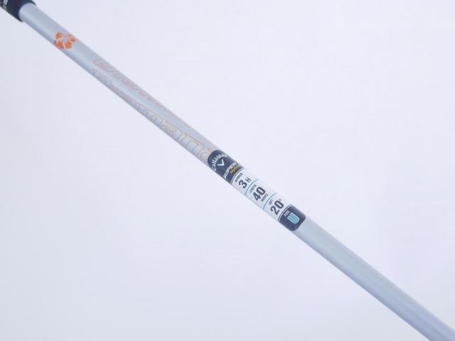 Fairway Wood : callaway : ไม้กระเทย Callaway Super Hybrid (ออกปี 2021) Loft 20 ก้าน Mitsubishi Diamana 45 Flex R