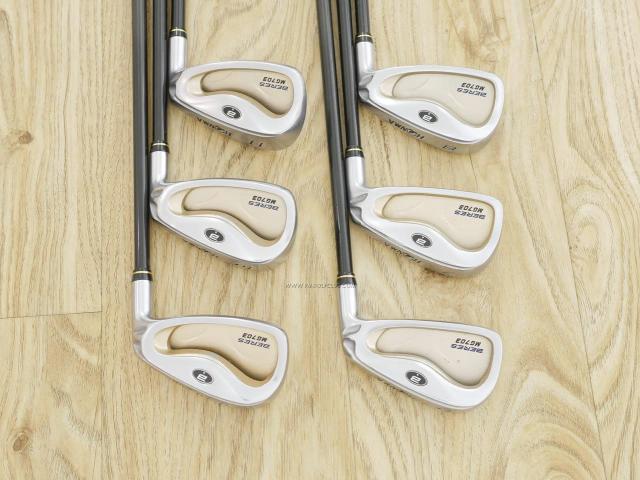 Iron set : Honma : Honma Beres MG703 (หน้าเด้ง) มีเหล็ก 6-11 (6 ชิ้น เทียบเท่า 5-Pw) ก้าน ARMRQ UD49 Flex R (1 ดาว)