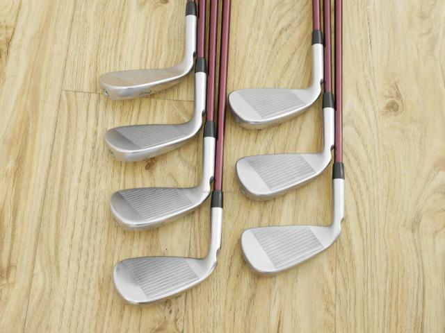 Iron set : Ping : ชุดเหล็ก Ping G700 (ปี 2019 Japan Spec. ใบใหญ่ ง่ายที่สุด ไกลที่สุดของ Ping) มีเหล็ก 6-Pw,Aw,Sw (7 ชิ้น) ก้านกราไฟต์ Mitsubishi FUBUKI Flex R