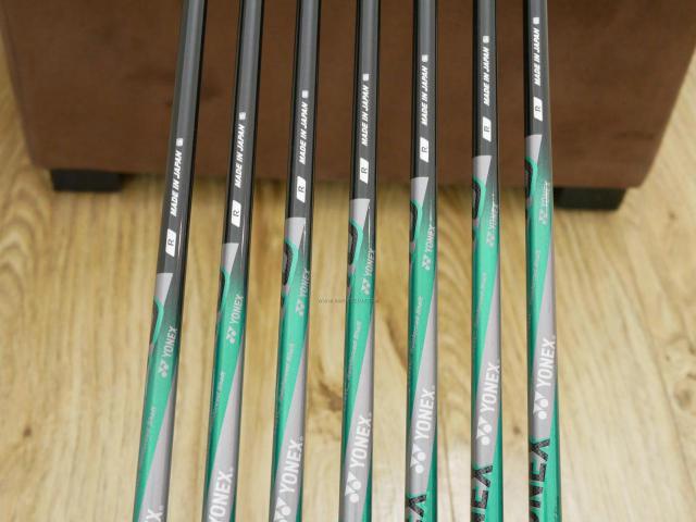 Iron set : Yonex : ชุดเหล็ก Yonex E-Zone Tri-G (รุ่นปี 2017 หน้าเด้ง ตีไกลมากๆ) มีเหล็ก 5-Pw,Sw (7 ชิ้น) ก้านกราไฟต์ Flex R