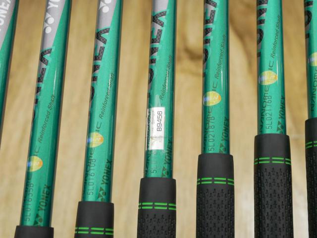 Iron set : Yonex : ชุดเหล็ก Yonex E-Zone Tri-G (รุ่นปี 2017 หน้าเด้ง ตีไกลมากๆ) มีเหล็ก 5-Pw,Sw (7 ชิ้น) ก้านกราไฟต์ Flex R