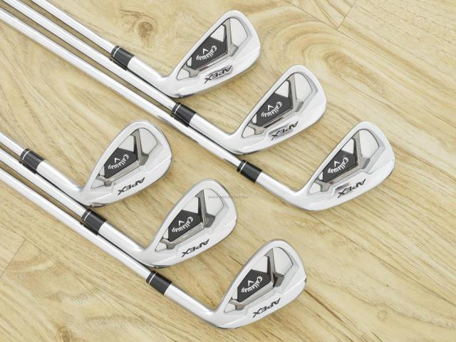 Iron set : Callaway : ชุดเหล็ก Callaway APEX Forged (รุ่นล่าสุด ปี 2022) มีเหล็ก 5-Pw (6 ชิ้น) ก้านเหล็ก NS Pro 950 NEO Flex S