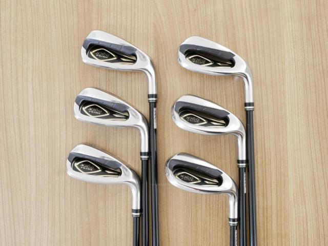 Iron set : XXIO : ชุดเหล็ก XXIO Prime 11 (รุ่นปี 2022 ท๊อปสุด ตีง่าย ไกล) มีเหล็ก 7-Pw,Aw,Sw (6 ชิ้น) ก้านกราไฟต์ SP-1100 Flex R2
