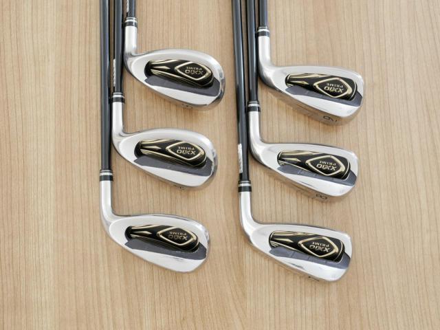 Iron set : XXIO : ชุดเหล็ก XXIO Prime 11 (รุ่นปี 2022 ท๊อปสุด ตีง่าย ไกล) มีเหล็ก 7-Pw,Aw,Sw (6 ชิ้น) ก้านกราไฟต์ SP-1100 Flex R2