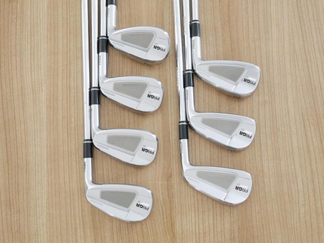 Iron set : PRGR : ชุดเหล็ก PRGR 01 Forged (Titanium Core ปี 2021) มีเหล็ก 4-Pw (7 ชิ้น) ก้านเหล็ก NS Pro MODUS 120 Flex S