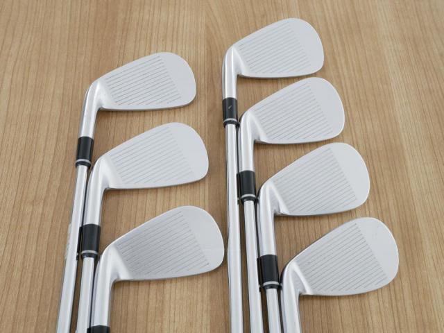 Iron set : PRGR : ชุดเหล็ก PRGR 01 Forged (Titanium Core ปี 2021) มีเหล็ก 4-Pw (7 ชิ้น) ก้านเหล็ก NS Pro MODUS 120 Flex S