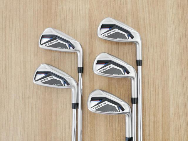 Iron set : Other Brand : ชุดเหล็ก Cobra Aerojet (ออกปี 2023 ตีง่าย ไกล) มีเหล็ก 6-Pw (5 ชิ้น) ก้านเหล็ก True Temper Elevate 95 Flex S