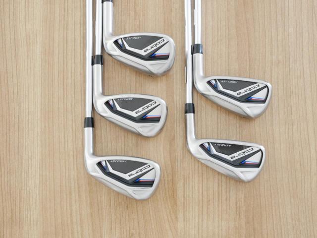 Iron set : Other Brand : ชุดเหล็ก Cobra Aerojet (ออกปี 2023 ตีง่าย ไกล) มีเหล็ก 6-Pw (5 ชิ้น) ก้านเหล็ก True Temper Elevate 95 Flex S