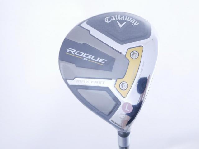Lady club : All : **ของใหม่ ยังไม่แกะพลาสติก** หัวไม้ 3 Callaway Rogue ST Max Fast (ออกปี 2022) Loft 16 ก้าน Mitsubishi ELDIO 40 Flex L