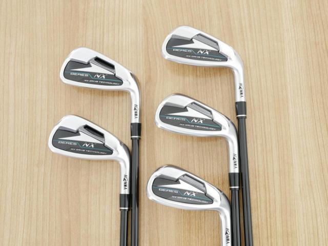 Iron set : Honma : ชุดเหล็ก Honma Beres NX (รุ่นปี 2023) มีเหล็ก 7-11 (5 ชิ้น) ก้านกราไฟต์ Honma Vizard 45 Flex S