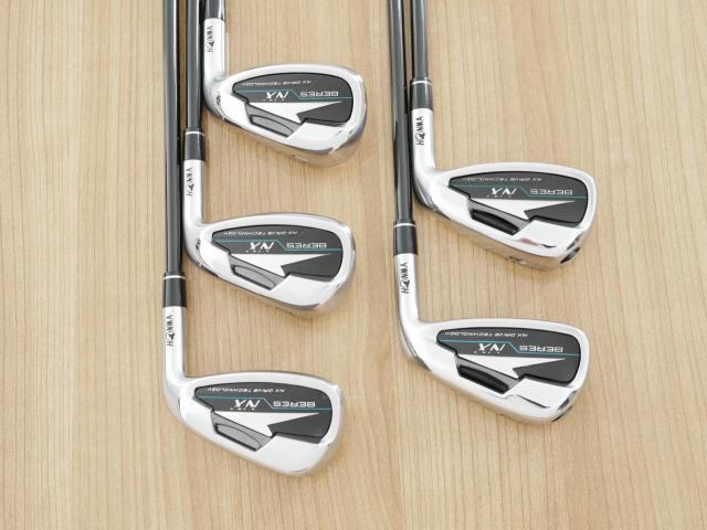Iron set : Honma : ชุดเหล็ก Honma Beres NX (รุ่นปี 2023) มีเหล็ก 7-11 (5 ชิ้น) ก้านกราไฟต์ Honma Vizard 45 Flex S