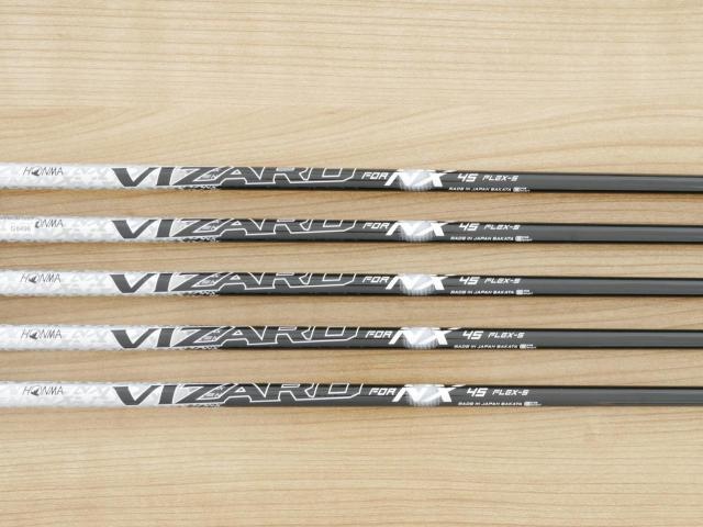 Iron set : Honma : ชุดเหล็ก Honma Beres NX (รุ่นปี 2023) มีเหล็ก 7-11 (5 ชิ้น) ก้านกราไฟต์ Honma Vizard 45 Flex S
