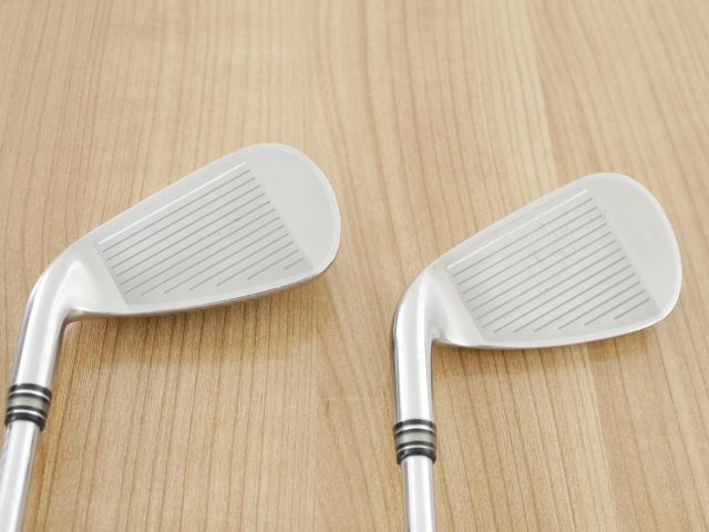 Iron set : XXIO : ชุดเหล็ก XXIO Cross (ออกปี 2019 ตีไกลที่สุดของที่สุดจาก XXIO หน้าเด้งสุดๆ) มีเหล็ก 6-Pw,Aw (6 ชิ้น ตีไกลกว่าปกติ 2 เบอร์) ก้านเหล็ก NS Pro ZELOS 7 Flex S