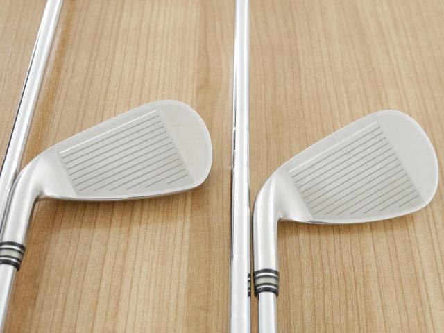 Iron set : XXIO : ชุดเหล็ก XXIO Cross (ออกปี 2019 ตีไกลที่สุดของที่สุดจาก XXIO หน้าเด้งสุดๆ) มีเหล็ก 6-Pw,Aw (6 ชิ้น ตีไกลกว่าปกติ 2 เบอร์) ก้านเหล็ก NS Pro ZELOS 7 Flex S