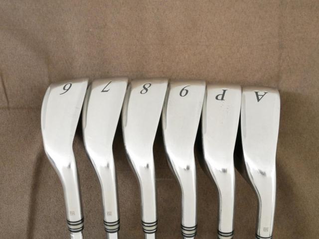 Iron set : XXIO : ชุดเหล็ก XXIO Cross (ออกปี 2019 ตีไกลที่สุดของที่สุดจาก XXIO หน้าเด้งสุดๆ) มีเหล็ก 6-Pw,Aw (6 ชิ้น ตีไกลกว่าปกติ 2 เบอร์) ก้านเหล็ก NS Pro ZELOS 7 Flex S