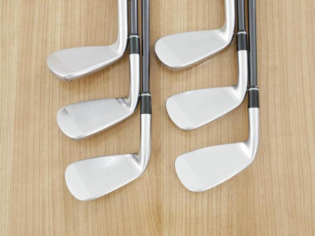 Iron set : PRGR : ชุดเหล็ก PRGR 02 Forged (ปี 2021 นุ่มมาก หายาก) มีเหล็ก 5-Pw (6 ชิ้น) ก้านกราไฟต์ Mitsubishi Diamana Flex SR