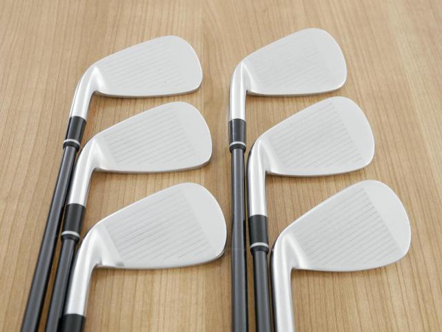 Iron set : PRGR : ชุดเหล็ก PRGR 02 Forged (ปี 2021 นุ่มมาก หายาก) มีเหล็ก 5-Pw (6 ชิ้น) ก้านกราไฟต์ Mitsubishi Diamana Flex SR